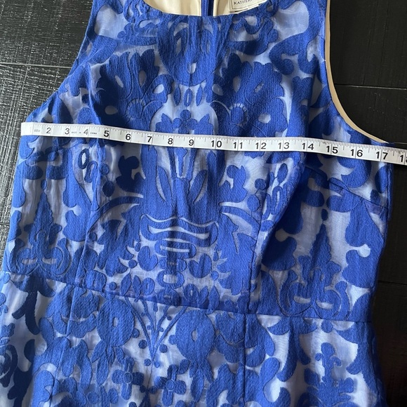 Blue Patterned Dress - Picture 6 of 11